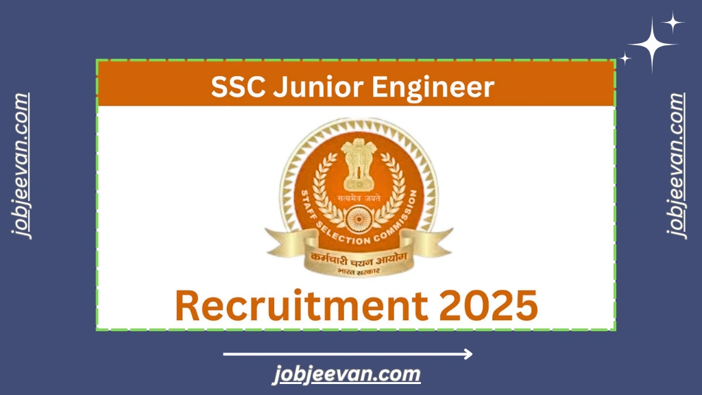 SSC Junior Engineer Recruitment 2025